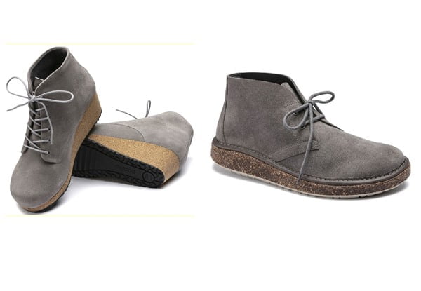 Pantone 2021: Yellow Illuminating y Ultimate Gray, los veremos en todo 8 Botines en tono Pantone 2021 Ultimate Gray. Foto Birkenstock