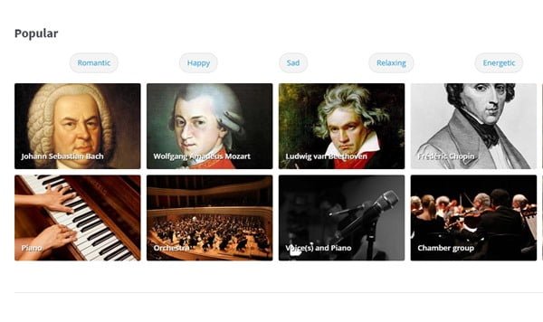 5 plataformas de música, además de Spotify y Apple Music 3 Musopen ofrece música clásica