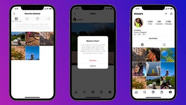 Instagram te permitirá recuperar tus publicaciones eliminadas 3 Para acceder a la herramienta, debes tener la versión más reciente de la app