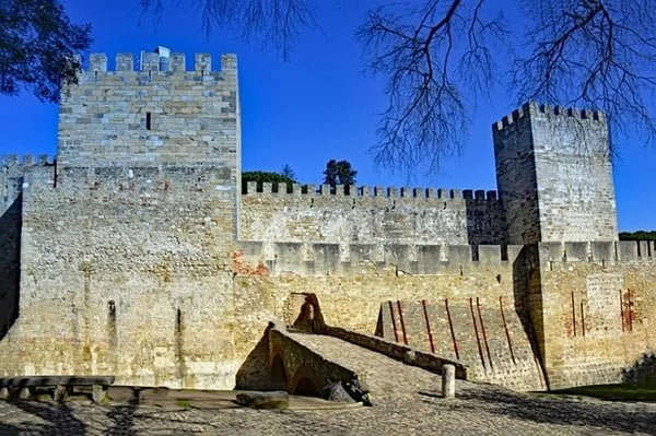 Castillo de San Jorge. Foto lapping en Pixabay