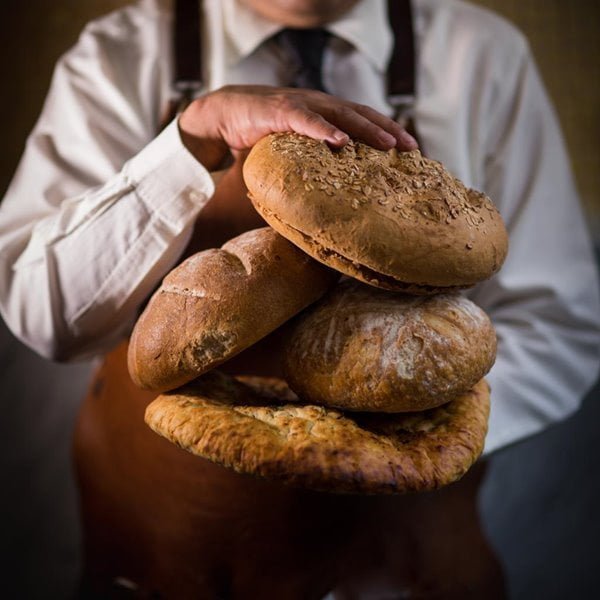 El famoso pan focaccia de Belforno. Foto Cortesía