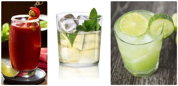 Bloody Pepe, Rebujito y abrumador, los cocteles de Tío Pepe. Fotos Cortesía