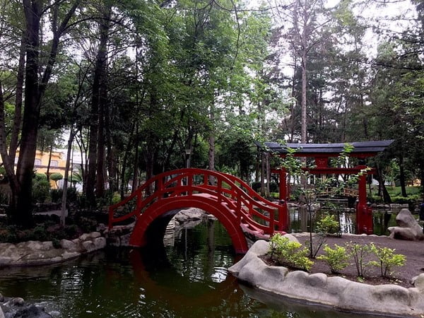 El parque Masayoshi Ohira es un símbolo de amistad entre México y Japón. Foto Licencias Creative Commons